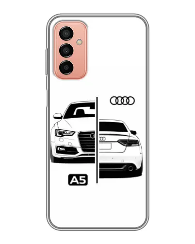 Чохол для Samsung Galaxy M23 (5G) з картинкою «Audi — контрастний дизайн»
