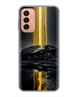 Чохол для Samsung Galaxy M23 (5G) з картинкою «Нічний Lamborghini драйв»