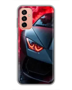 Чохол для Samsung Galaxy M23 (5G) з картинкою «Lamborghini червоне сяйво»
