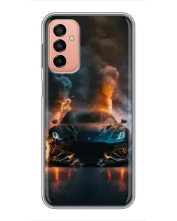Чохол для Samsung Galaxy M23 (5G) з картинкою «Lamborghini димна естетика»