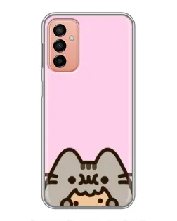 Чохол для Samsung Galaxy M23 (5G) з картинкою «Pusheen та печиво»