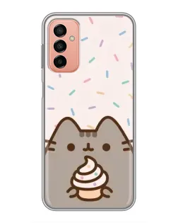Чохол для Samsung Galaxy M23 (5G) з картинкою «Пушин з кексом»