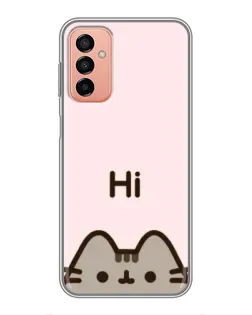 Чохол для Samsung Galaxy M23 (5G) з картинкою «Пушин каже Hi»