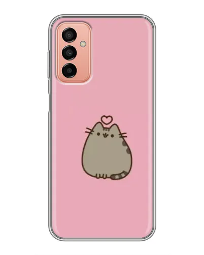 Чохол для Samsung Galaxy M23 (5G) з картинкою «Pusheen серце»