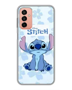 Чохол для Samsung Galaxy M23 (5G) з картинкою «Stitch серед квітів»