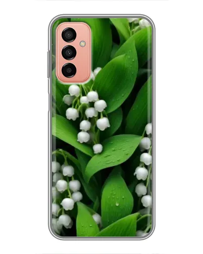 Чехол для Samsung Galaxy M23 (5G) с картинкой «Ландыши в зелени»