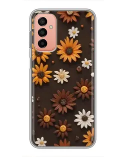 Чохол для Samsung Galaxy M23 (5G) з картинкою «Візерунок з маленьких соняшників» Чохол для Samsung Galaxy M23 (5G) з картинкою «Візерунок з маленьких соняшників»