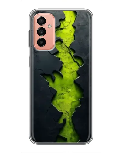 Чохол для Samsung Galaxy M23 (5G) з картинкою «Салатовий розлом скелі»
