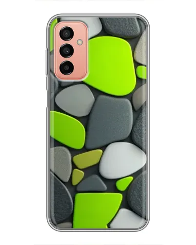 Чохол для Samsung Galaxy M23 (5G) з картинкою «Яскрава неонова галька»