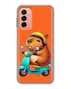 Чохол для Samsung Galaxy M23 (5G) з картинкою «Капібара на скутері»