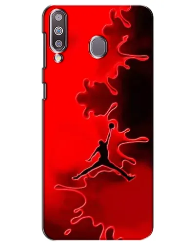 Чехол для Samsung Galaxy M30 (M305) с картинкой «Jordan Red Smoke»