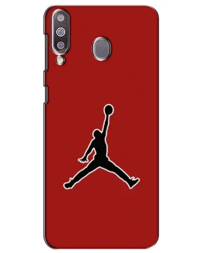 Чехол для Samsung Galaxy M30 (M305) с картинкой «Jordan Red Back»