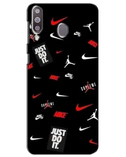 Чехол для Samsung Galaxy M30 (M305) с картинкой «Nike Mix Pattern»