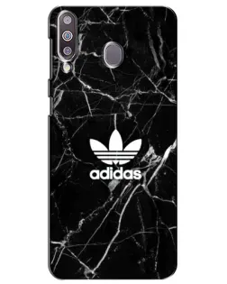 Чехол для Samsung Galaxy M30 (M305) с картинкой «Белый мрамор Adidas»