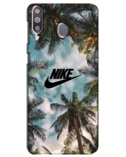 Чохол для Samsung Galaxy M30 (M305) з картинкою «Тропічний принт Nike»