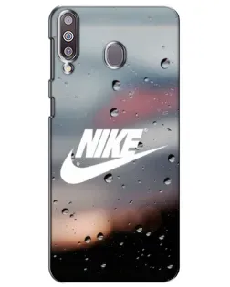 Чохол для Samsung Galaxy M30 (M305) з картинкою «Nike у стилі ретро»