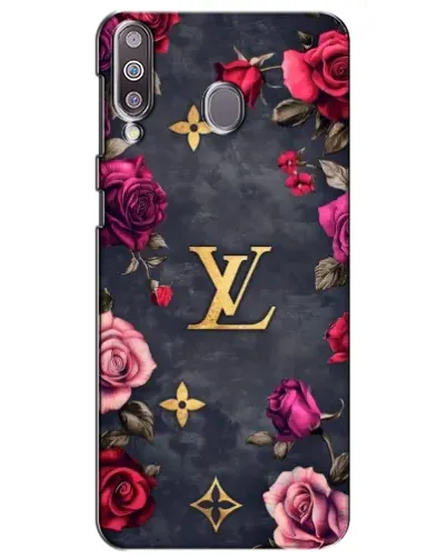 Чехол для Samsung Galaxy M30 (M305) с картинкой «Цветочный Louis Vuitton»