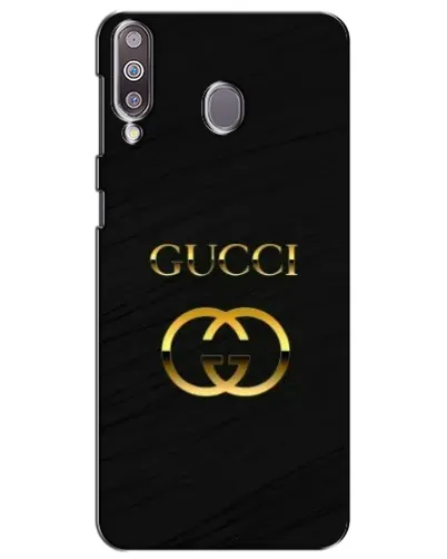 Чехол для Samsung Galaxy M30 (M305) с картинкой «Золотой логотип Gucci»