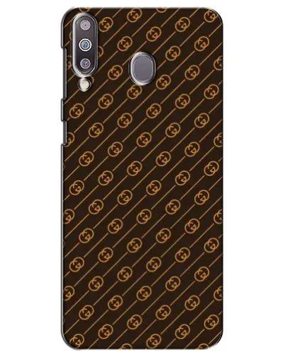 Чехол для Samsung Galaxy M30 (M305) с картинкой «Gucci — золотые диагонали»