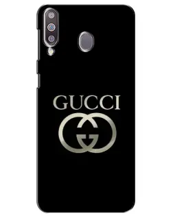 Чехол для Samsung Galaxy M30 (M305) с картинкой «Gucci — золото на черном»