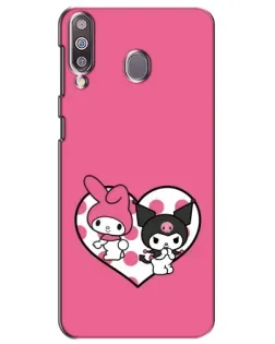 Чехол для Samsung Galaxy M30 (M305) с картинкой «Kuromi и My Melody»