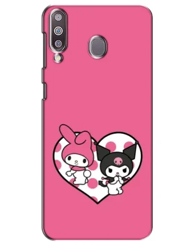 Чехол для Samsung Galaxy M30 (M305) с картинкой «Kuromi и My Melody» Чехол для Samsung Galaxy M30 (M305) с картинкой «Kuromi и My Melody»