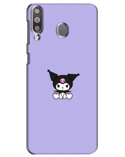 Чехол для Samsung Galaxy M30 (M305) с картинкой «Kuromi — фиолетовый минимализм»