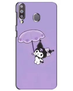 Чехол для Samsung Galaxy M30 (M305) с картинкой «Kuromi с зонтиком»