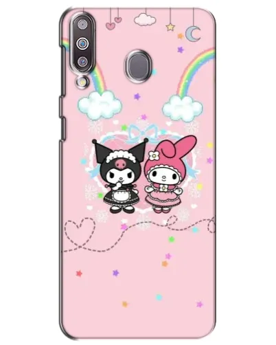 Чехол для Samsung Galaxy M30 (M305) с картинкой «My Melody и Kuromi» Чехол для Samsung Galaxy M30 (M305) с картинкой «My Melody и Kuromi»