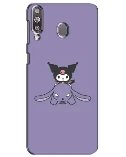 Чехол для Samsung Galaxy M30 (M305) с картинкой «Kuromi на лиловом фоне»