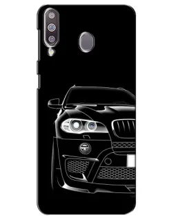 Чехол для Samsung Galaxy M30 (M305) с картинкой «Темный силуэт BMW»