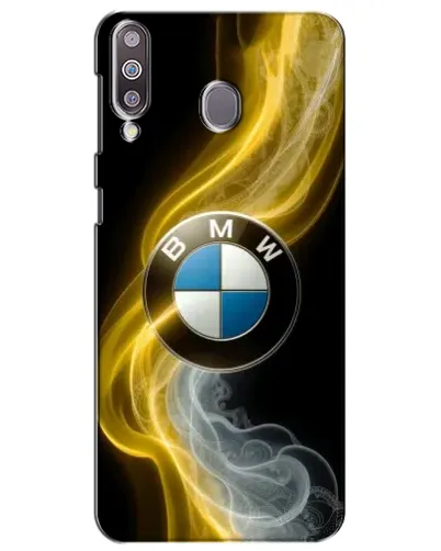 Чехол для Samsung Galaxy M30 (M305) с картинкой «Золотистый дым BMW»