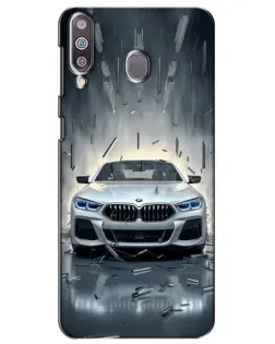 Чехол для Samsung Galaxy M30 (M305) с картинкой «BMW в свете фар»