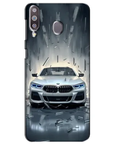 Чехол для Samsung Galaxy M30 (M305) с картинкой «BMW в свете фар»