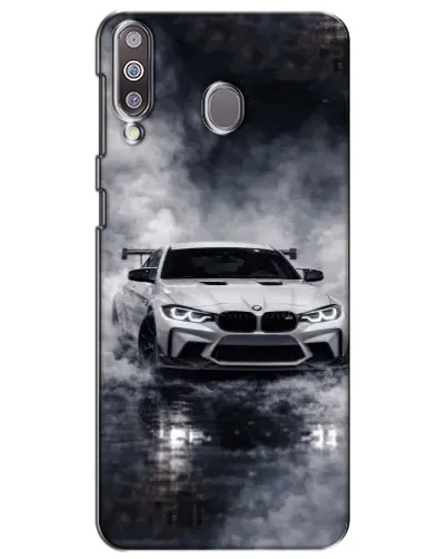 Чехол для Samsung Galaxy M30 (M305) с картинкой «BMW сквозь туман»