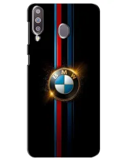 Чехол для Samsung Galaxy M30 (M305) с картинкой «BMW M-Power неон»