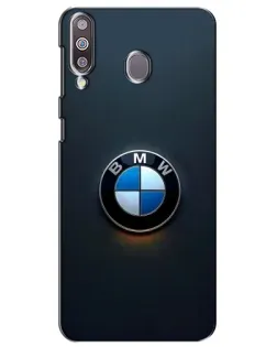 Чехол для Samsung Galaxy M30 (M305) с картинкой «Логотип BMW — минимализм»