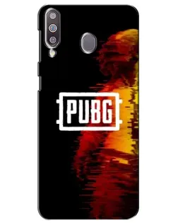 Чохол для Samsung Galaxy M30 (M305) з картинкою «Яскравий логотип PUBG»