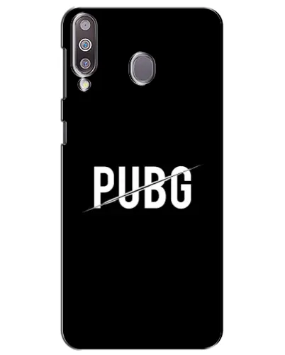 Чехол для Samsung Galaxy M30 (M305) с картинкой «PUBG — белый логотип» Чехол для Samsung Galaxy M30 (M305) с картинкой «PUBG — белый логотип»