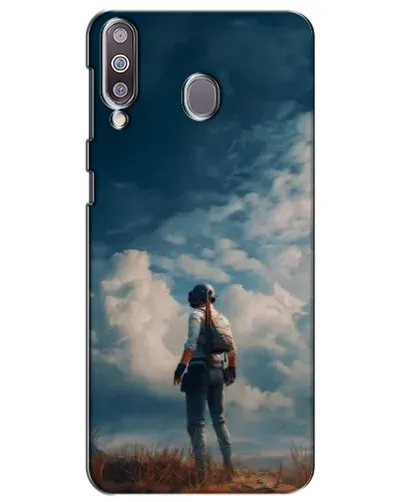 Чехол для Samsung Galaxy M30 (M305) с картинкой «Герой PUBG на скале» Чехол для Samsung Galaxy M30 (M305) с картинкой «Герой PUBG на скале»