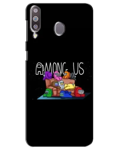 Чехол для Samsung Galaxy M30 (M305) с картинкой «Логотип Among Us» Чехол для Samsung Galaxy M30 (M305) с картинкой «Логотип Among Us»