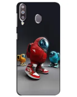 Чехол для Samsung Galaxy M30 (M305) с картинкой «Among Us — 3D стиль»