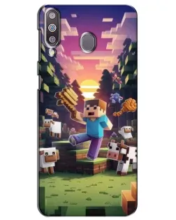 Чохол для Samsung Galaxy M30 (M305) з картинкою «Стів на фермі»