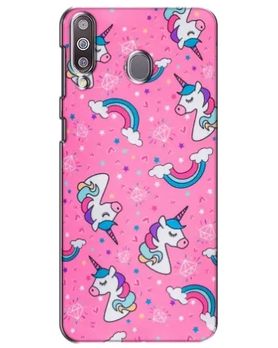 Чехол для Samsung Galaxy M30 (M305) с картинкой «Unicorn паттерн розовый» Чехол для Samsung Galaxy M30 (M305) с картинкой «Unicorn паттерн розовый»
