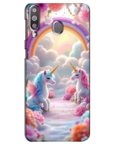 Чехол для Samsung Galaxy M30 (M305) с картинкой «Радуга и единороги» Чехол для Samsung Galaxy M30 (M305) с картинкой «Радуга и единороги»