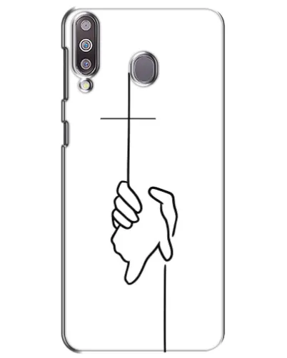 Чехол для Samsung Galaxy M30 (M305) с картинкой «Рука держит» Чехол для Samsung Galaxy M30 (M305) с картинкой «Рука держит»