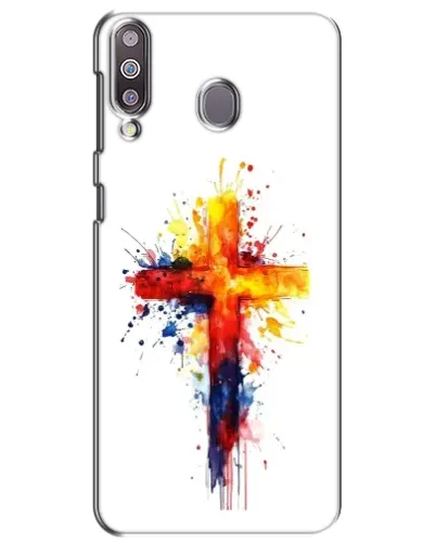 Чехол для Samsung Galaxy M30 (M305) с картинкой «Акварельный крест» Чехол для Samsung Galaxy M30 (M305) с картинкой «Акварельный крест»