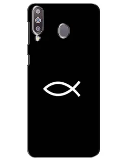 Чохол для Samsung Galaxy M30 (M305) з картинкою «Символ риби Jesus» Чохол для Samsung Galaxy M30 (M305) з картинкою «Символ риби Jesus»