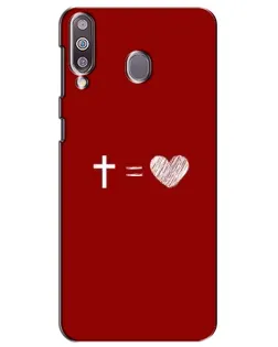 Чохол для Samsung Galaxy M30 (M305) з картинкою «Рівняння любові» Чохол для Samsung Galaxy M30 (M305) з картинкою «Рівняння любові»