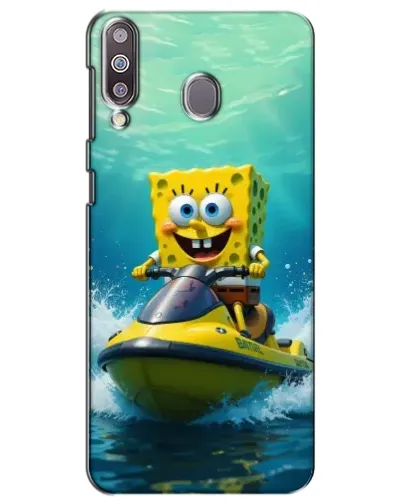 Чехол для Samsung Galaxy M30 (M305) с картинкой «Спанч Боб на гидроцикле» Чехол для Samsung Galaxy M30 (M305) с картинкой «Спанч Боб на гидроцикле»